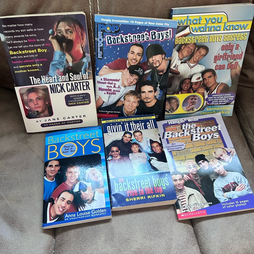 Backstreet Boys Book Collection